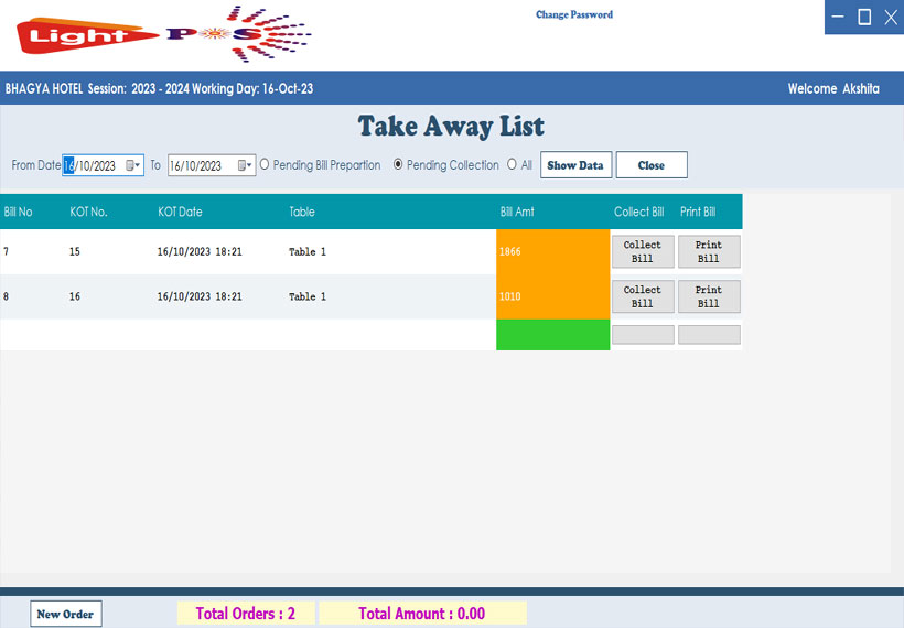 Restaurant POS  takeaway Inventory Software Restaurant / Bar / Cafe /  Billing Software Dehradun Rishikesh Uttarakhand