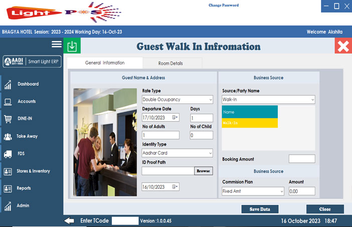 Hotel and Restaurant Software Jammu and Kasmir